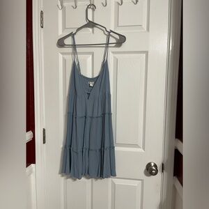 Aeropostale Blue Babydoll Dress Medium